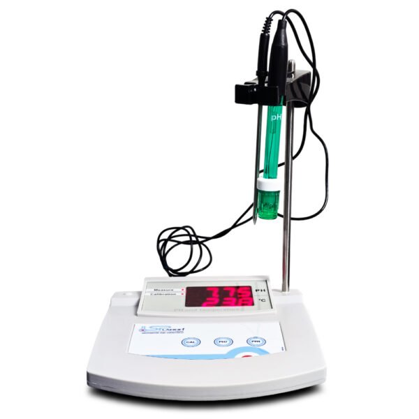 Medidor de pH de Bancada - Faixa 0,00 a 14,00 pH - Faixa de Temperatura 0 a 100°C - Com Compensação Automática de Temperatura - Modelo SP-PH/14ATC - SPLABOR - Imagem 5