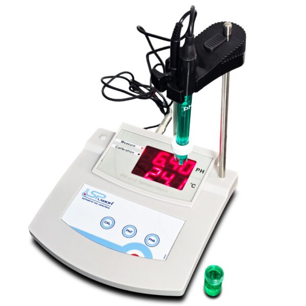 Medidor de pH de Bancada - Faixa 0,00 a 14,00 pH - Faixa de Temperatura 0 a 100°C - Com Compensação Automática de Temperatura - Modelo SP-PH/14ATC - SPLABOR - Imagem 3