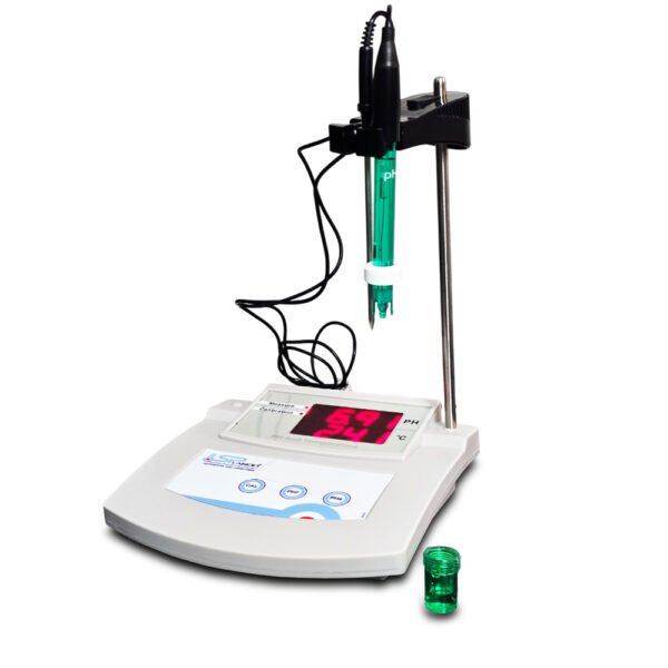 Medidor de pH de Bancada - Faixa 0,00 a 14,00 pH - Faixa de Temperatura 0 a 100°C - Com Compensação Automática de Temperatura - Modelo SP-PH/14ATC - SPLABOR - Imagem 8