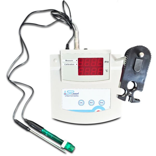 Medidor de pH de Bancada - Faixa 0,00 a 14,00 pH - Faixa de Temperatura 0 a 100°C - Com Compensação Automática de Temperatura - Modelo SP-PH/14ATC - SPLABOR - Imagem 11