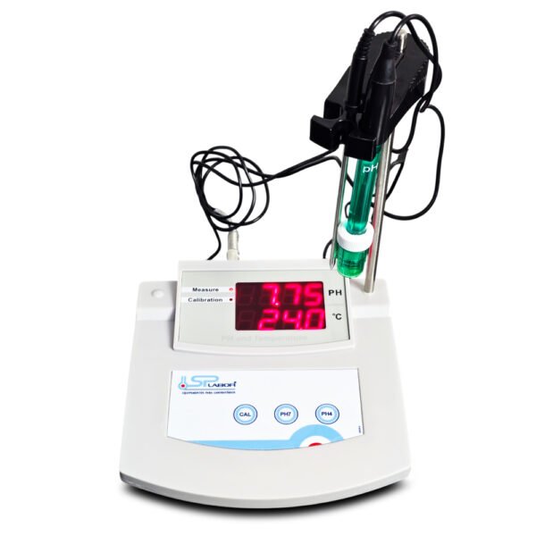 Medidor de pH de Bancada - Faixa 0,00 a 14,00 pH - Faixa de Temperatura 0 a 100°C - Com Compensação Automática de Temperatura - Modelo SP-PH/14ATC - SPLABOR - Imagem 6