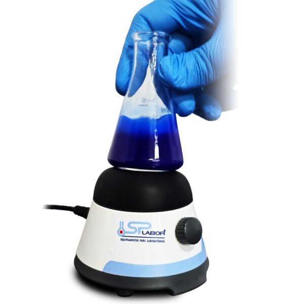 Agitador de Tubos Vortex Analógico - Faixa de Velocidade 0 a 3500RPM - Capacidade 50mL - Modelo SP-AV/V - SPLABOR - Imagem 5