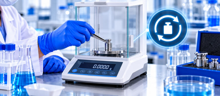 Capa – Balança de Precisão com Calibração Automática