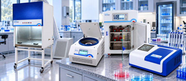 Capa – Equipamentos de Microbiologia