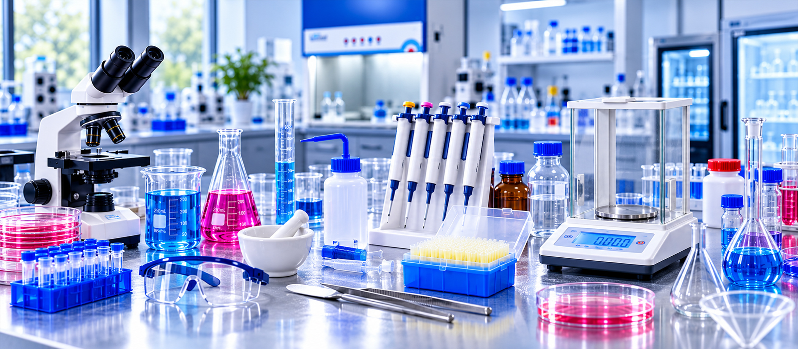 capa – Comprando itens para Laboratório de Forma Adequada