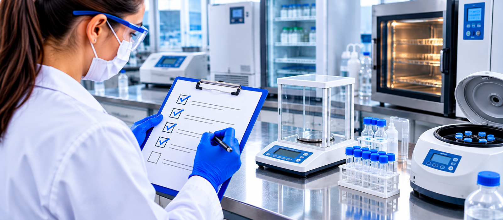 Capa – Checklist Verificação Diária de Equipamentos de Laboratório