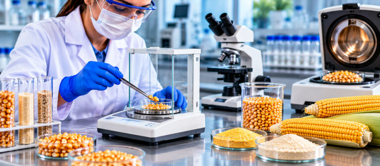 Capa – Controle Laboratorial do Milho Qualidade e Conformidade