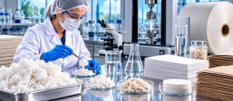 Capa – Controle de Qualidade em Celulose