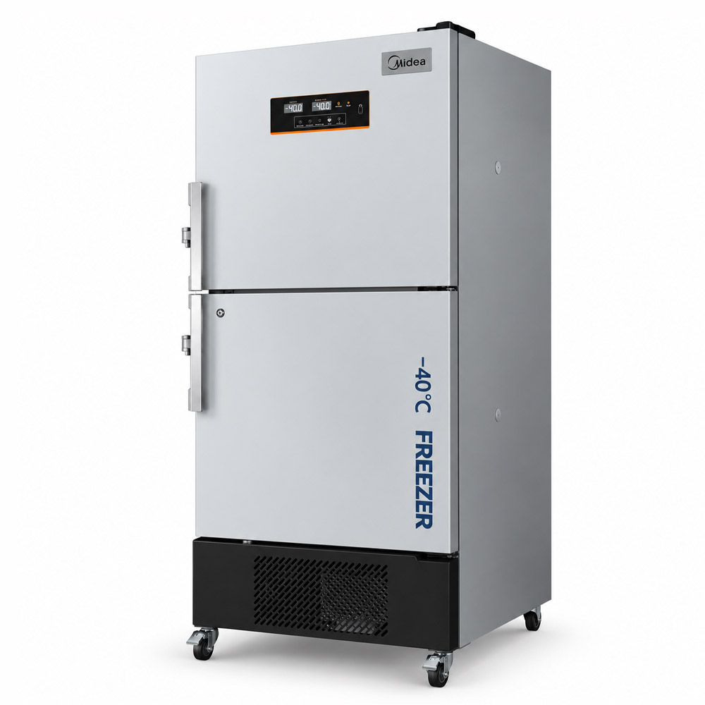 Freezer Biomedico Modelo MD 1 Freezer Biomédico - Faixa de Temperatura -20 a -40°C - Capacidade 518 Litros - Modelo MD-40L518 - MIDEA BIOMEDICAL - Imagem 2