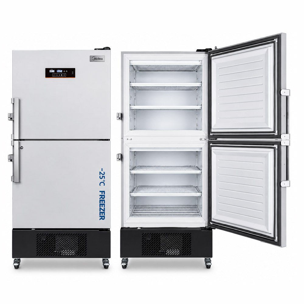 Freezer Biomedico Modelo MD 25L518 Freezer Biomédico - Faixa de Temperatura -10 a -25°C - Capacidade 518 Litros - Modelo MD-25L518 - MIDEA BIOMEDICAL