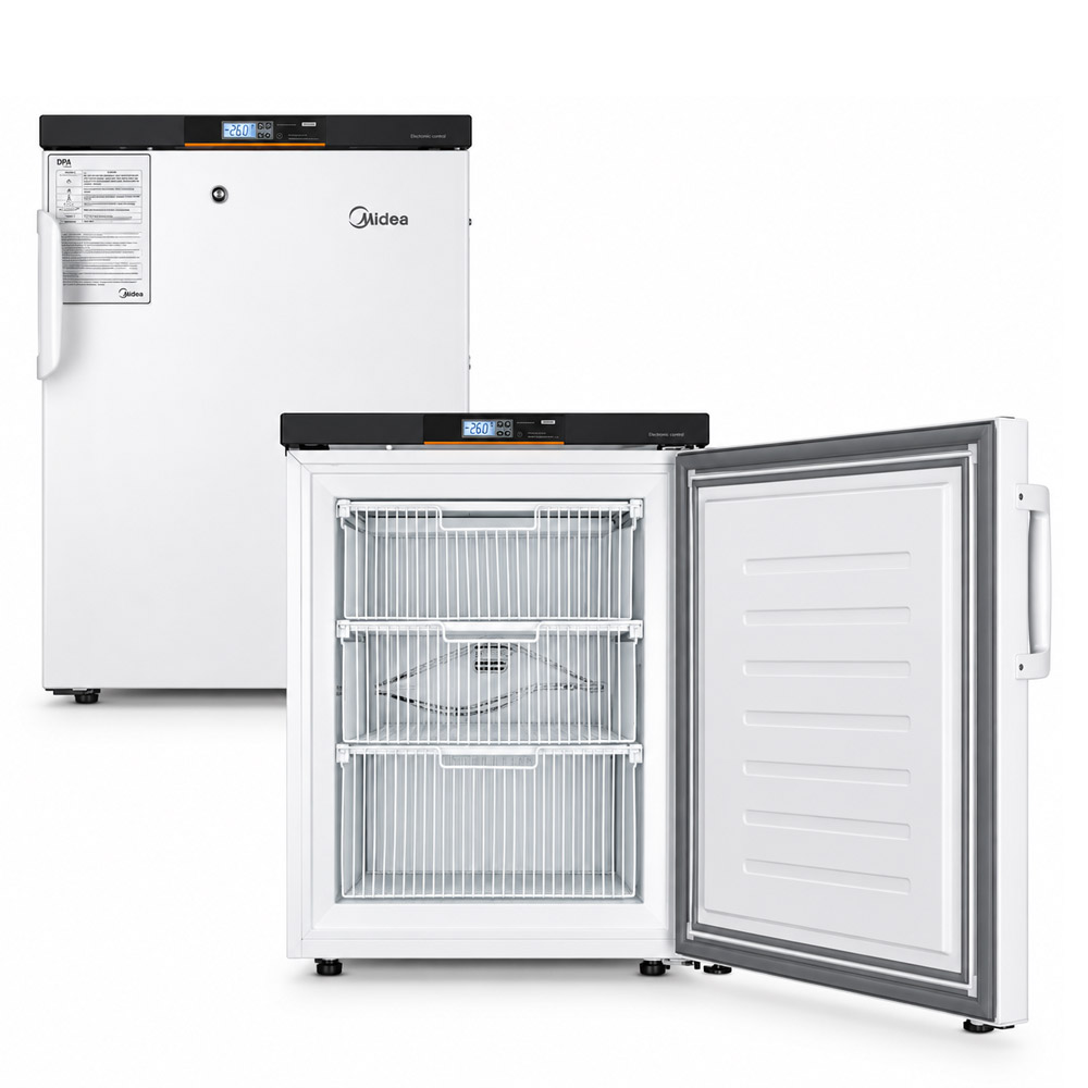 Freezer Biomedico Freezer Biomédico - Faixa de Temperatura -20 a -40°C - Capacidade 106 Litros - Modelo MD-40L106 - MIDEA BIOMEDICAL