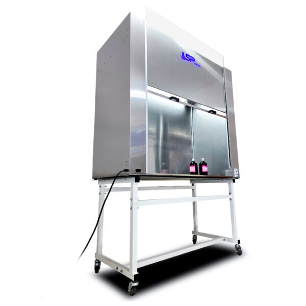 Capela de Exaustão de Gases em Aço Inox com Porta de Vidro - Dimensões Externas (LxPxA) 150 x 56,5 x 102 cm (GRANDE) - Modelo SP-150N-I - SPLABOR - Imagem 6