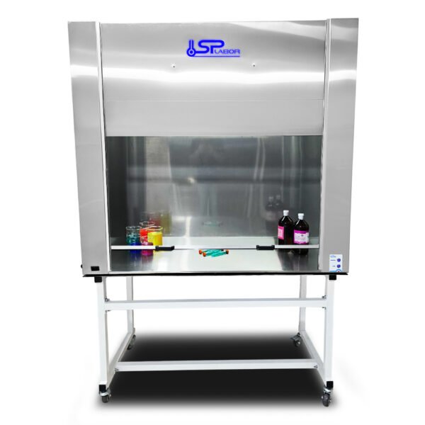Capela de Exaustão de Gases em Aço Inox com Porta de Vidro - Dimensões Externas (LxPxA) 150 x 56,5 x 102 cm (GRANDE) - Modelo SP-150N-I - SPLABOR - Imagem 4
