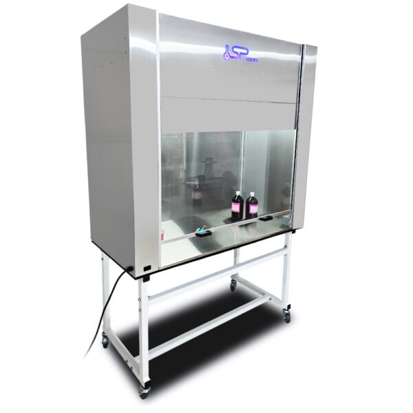 Capela de Exaustão de Gases em Aço Inox com Porta de Vidro - Dimensões Externas (LxPxA) 150 x 56,5 x 102 cm (GRANDE) - Modelo SP-150N-I - SPLABOR - Imagem 2