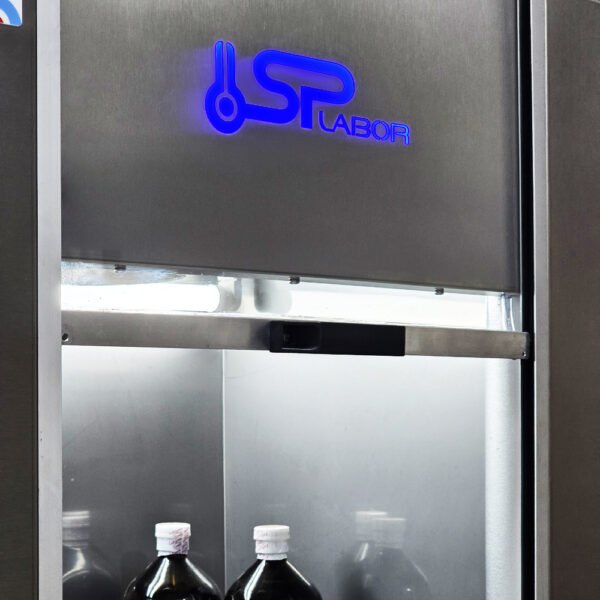 Capela de Exaustão de Gases em Aço Inox com Porta de Vidro - Dimensões Externas (LxPxA) 65 x 50,1 x 75,4 cm (MINI) - Capacidade de Exaustão 550 m³/min - Modelo SP-60N-I - SPLABOR - Imagem 11