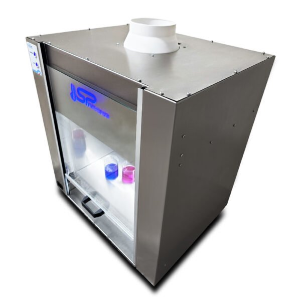 Capela de Exaustão de Gases em Aço Inox com Porta de Vidro - Dimensões Externas (LxPxA) 65 x 50,1 x 75,4 cm (MINI) - Capacidade de Exaustão 550 m³/min - Modelo SP-60N-I - SPLABOR - Imagem 9