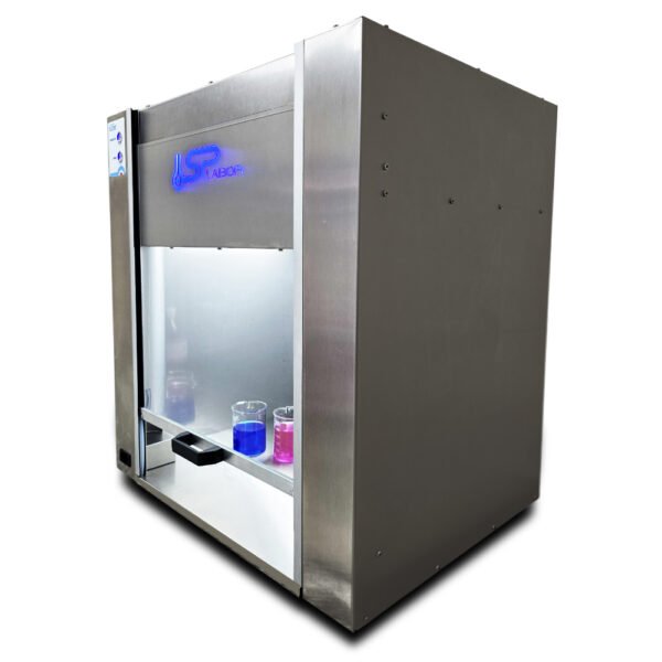 Capela de Exaustão de Gases em Aço Inox com Porta de Vidro - Dimensões Externas (LxPxA) 65 x 50,1 x 75,4 cm (MINI) - Capacidade de Exaustão 550 m³/min - Modelo SP-60N-I - SPLABOR - Imagem 7