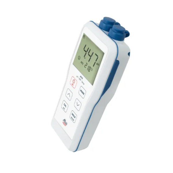 Medidor de pH Portátil para Sólidos/ Carnes - Faixa de Medição -2 a 16pH - Com Eletrodo de pH, Maleta e Soluções - Modelo AK-112 - Imagem 2