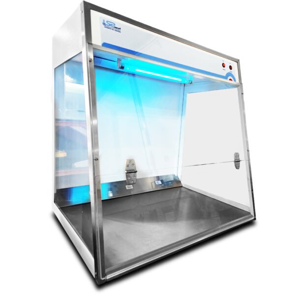 Cabine Asséptica Workstation para PCR / DNA – Lâmpada Interna UV-C (254nm) – Com Laterais em Acrílico - Modelo SP-227-A