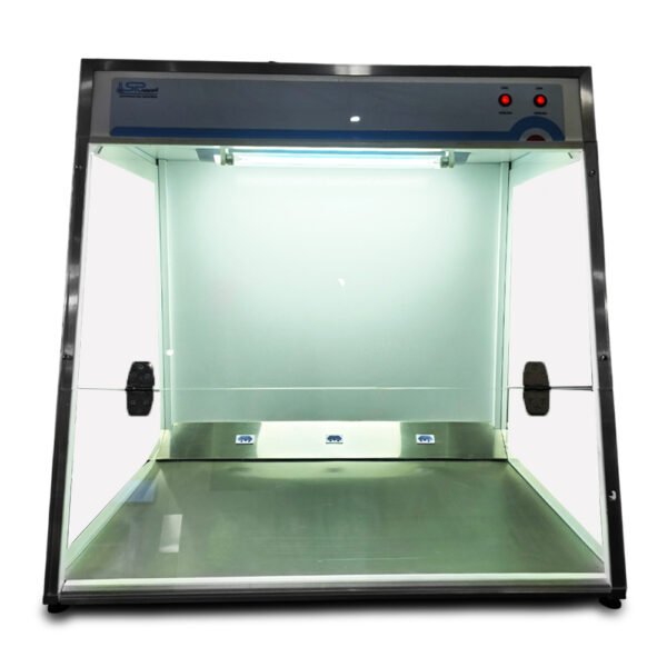 Cabine Asséptica Workstation para PCR / DNA – Lâmpada Interna UV-C (254nm) – Com Laterais em Acrílico - Modelo SP-227-A - Imagem 3
