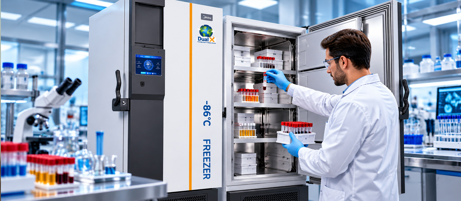 Ultrafreezer – Plasma e Sangue