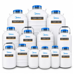 Botijão Criogênico de LN₂ (Série de recipientes redondos) - MIDEA BIOMEDICAL