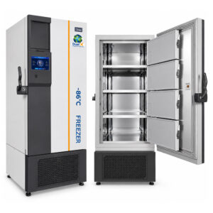Ultra Freezer - Com Touch Screen e Resfriamento Duplo - Faixa de Temperatura -40°C a -86°C - Capacidade 580 Litros - Modelo MD-86L580BS - MIDEA BIOMEDICAL
