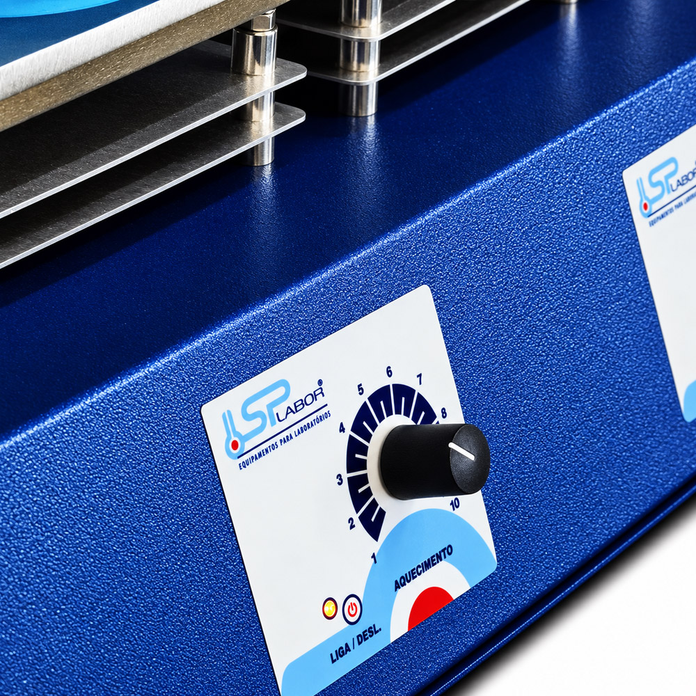 Bateria de Sebelin 8 Provas 10 Bateria de Sebelin - Controle de Temperatura Analógico 15°C acima da ambiente até 280°C - Capacidade 8 Provas - Modelo SP-145/8 - SPLABOR - Imagem 15