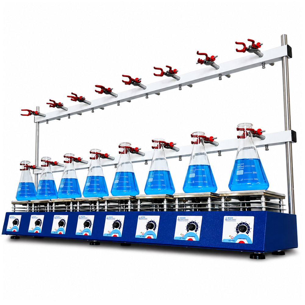 Bateria de Sebelin 8 Provas 12 Bateria de Sebelin - Controle de Temperatura Analógico 15°C acima da ambiente até 280°C - Capacidade 8 Provas - Modelo SP-145/8 - SPLABOR - Imagem 6