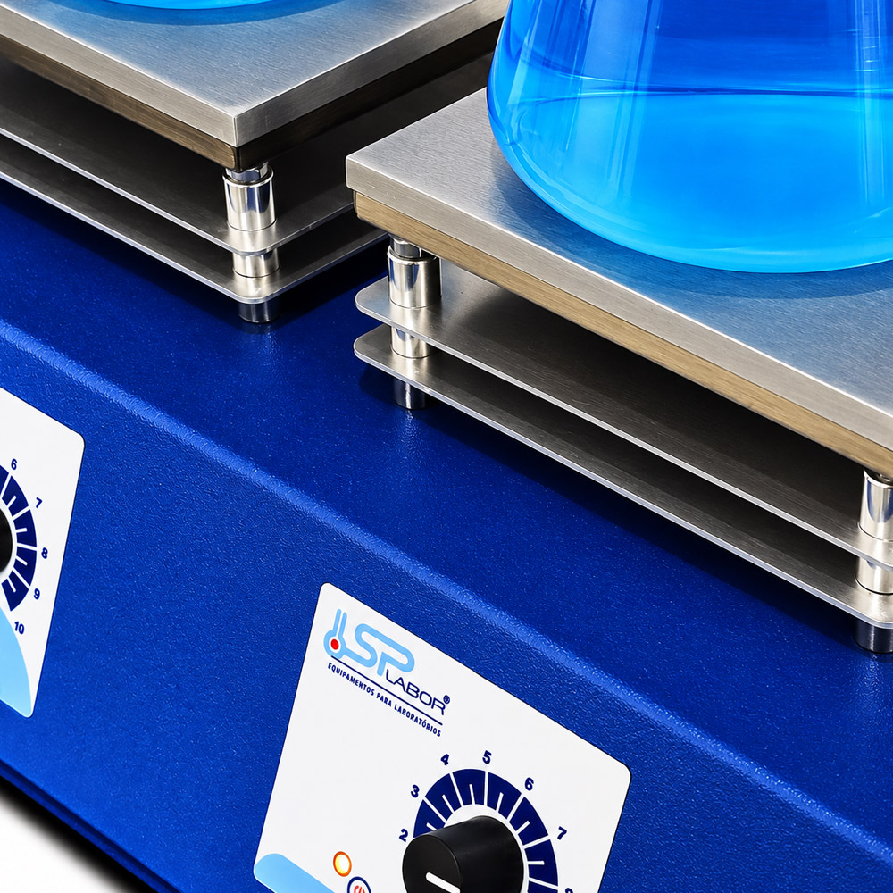 Bateria de Sebelin 8 Provas 3 Bateria de Sebelin - Controle de Temperatura Analógico 15°C acima da ambiente até 280°C - Capacidade 8 Provas - Modelo SP-145/8 - SPLABOR - Imagem 14