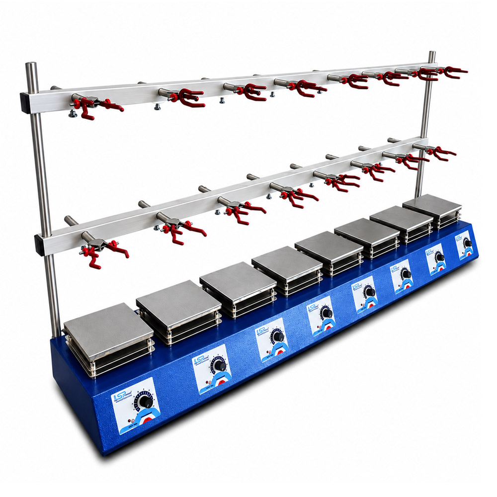 Bateria de Sebelin 8 Provas 32 Bateria de Sebelin - Controle de Temperatura Analógico 15°C acima da ambiente até 280°C - Capacidade 8 Provas - Modelo SP-145/8 - SPLABOR