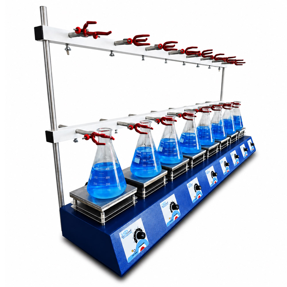 Bateria de Sebelin 8 Provas 6 Bateria de Sebelin - Controle de Temperatura Analógico 15°C acima da ambiente até 280°C - Capacidade 8 Provas - Modelo SP-145/8 - SPLABOR - Imagem 2