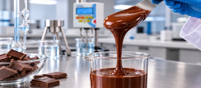 Capa – Chocolate – Viscosímetro