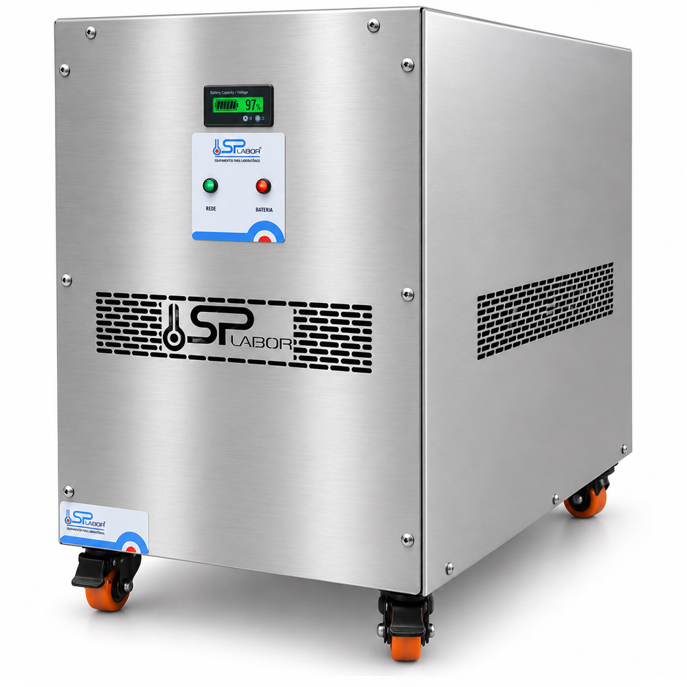 Nobreak SP NB 3 Nobreak com Display para Refrigeradores MIDEA - Até 6 Horas de Autonomia - Bateria 250Ah - Modelo SP-NB-4 - SPLABOR - Imagem 2