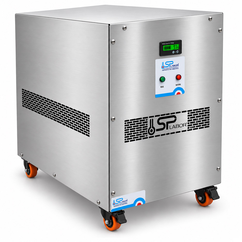 Nobreak SP NB 5 Nobreak com Display para Refrigeradores MIDEA - Até 6 Horas de Autonomia - Bateria 250Ah - Modelo SP-NB-4 - SPLABOR - Imagem 4
