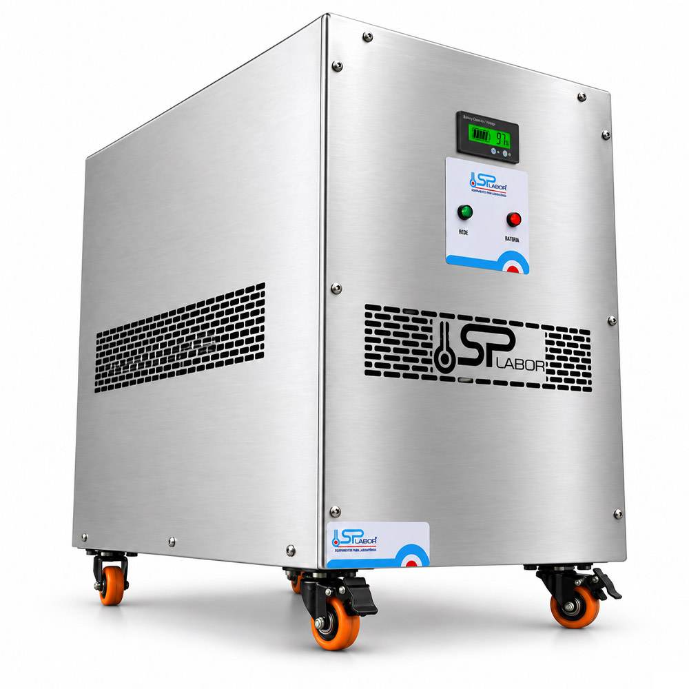 Nobreak SP NB 6 Nobreak com Display para Refrigeradores MIDEA - Até 6 Horas de Autonomia - Bateria 250Ah - Modelo SP-NB-4 - SPLABOR - Imagem 5