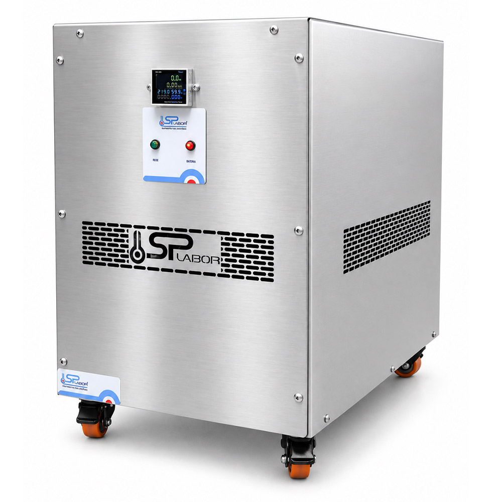 Nobreak para Refrigeradores 8 Nobreak com Display para Refrigeradores MIDEA - Até 6 Horas de Autonomia - Bateria 250Ah - Modelo SP-NB-4 - SPLABOR - Imagem 5
