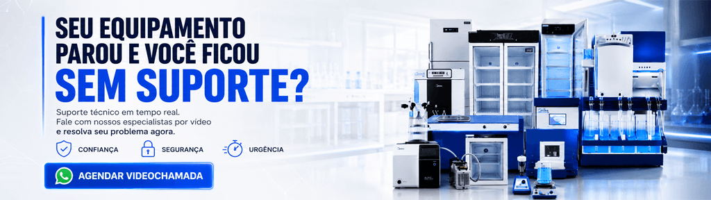 Suporte equipamentos para laboratório