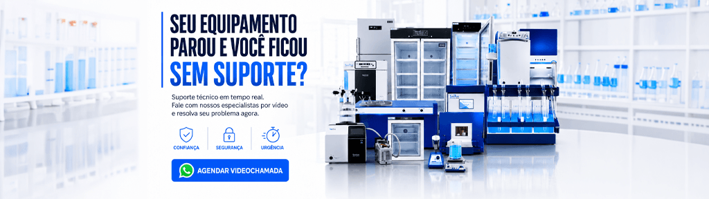 Video chamada equipamentos laboratório
